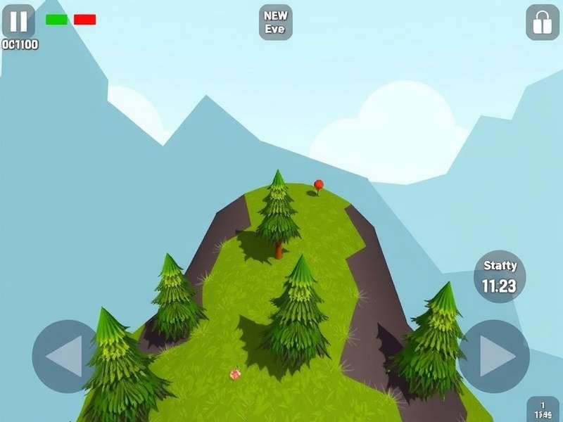 Hill Sprint Ace Gameplay Screenshot